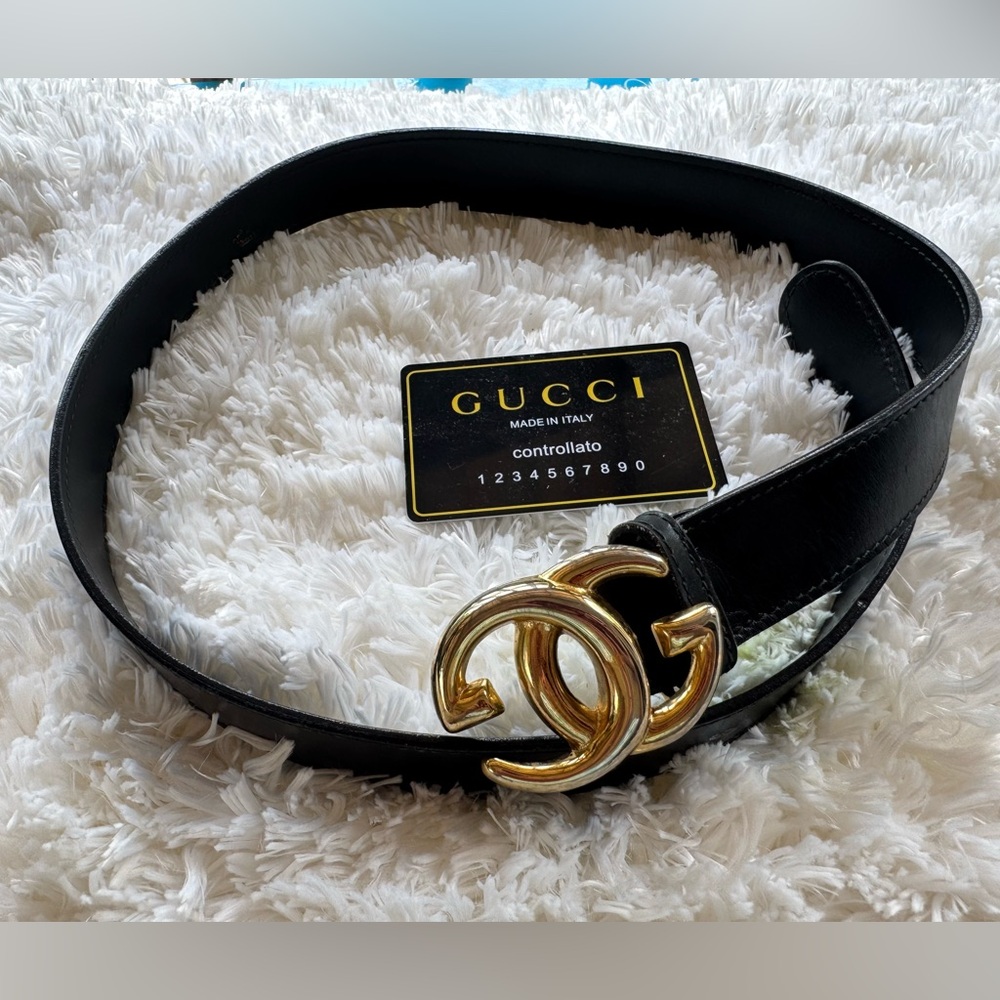 Gucci belt interlocking